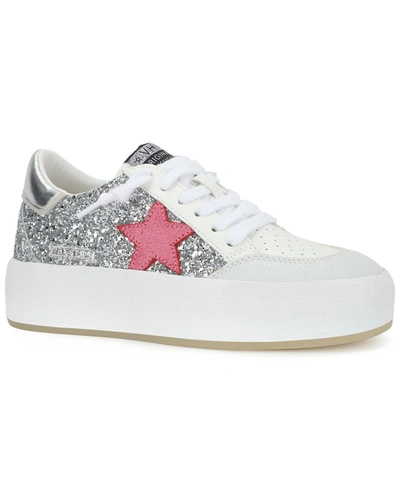 Vintage Havana Womean's Ream 9 Platform Sneakers In Silver Sparkle In Multi