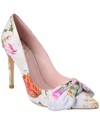 TED BAKER RYRYA CANVAS PUMP