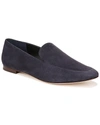 Vince Brette Leather Slip-on In Blue