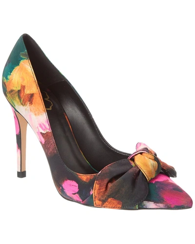Ted Baker Ryoh Canvas Pump In Black