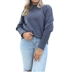 ADORA LUXE SOFT SWEATER IN CHARCOAL