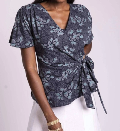 EVA FRANCO MARIKA SHORT SLEEVE TOP IN BALI