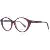 Max & Co Burgundy Women Optical Frames In White