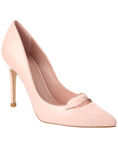 Ted Baker Teliah Leather Pump In Pink