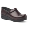 Dansko Women's Professional Clog - Medium Width In Cordovan Cabrio In Black