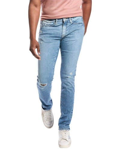 Frame L'homme Jennings Skinny Jean In Blue