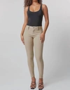 YMI HYPERSTRETCH MID-RISE SKINNY JEAN IN OLIVE
