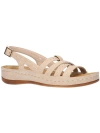 Easy Street Kehlani Womens Casual N Slingback Sandals In White