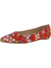 PENNY LOVES KENNY AARON SF WOMENS FLORAL SLIP ON BALLET FLATS