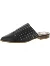 DOLCE VITA IDILLY WOMENS FAUX LEATHER STUDDED MULES