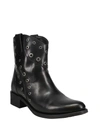 FRYE DIANA GROMMET SHORT BOOT IN PEWTER