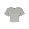 Champion Women's Heritage Jersey Crop T-shirt In Grey