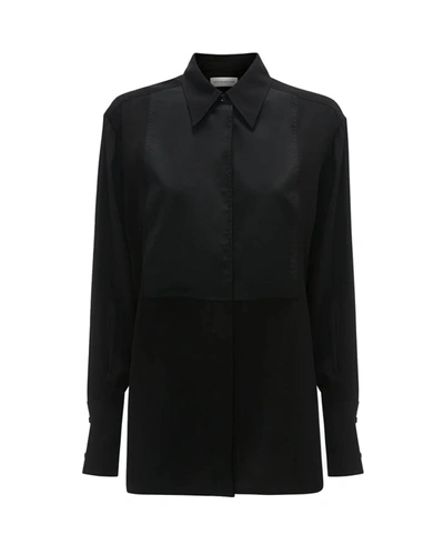 VICTORIA BECKHAM CONTRAST BIB SHIRT