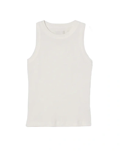 Citizens Of Humanity White Isabel Tank Top In Pashmina (off White)