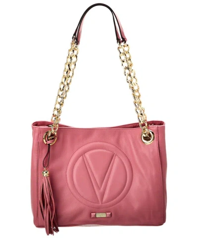 VALENTINO BY MARIO VALENTINO LUISA SIGNATURE LEATHER SHOULDER BAG