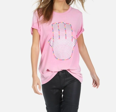 Lauren Moshi Wolf Hamsa Elements In Party Pink Ombre