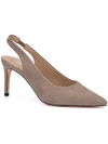 NEW YORK AND COMPANY OLIVIA WOMENS POINTED TOE CUSHIONED FOOT BED PUMPS