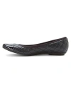 VANELI SERENE WOMENS QUILTED SLIP ON ROUND-TOE SHOES