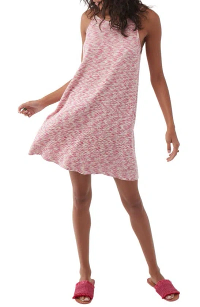 O'neill Morette Space Dye Minidress In Barbie Pink