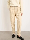 ALEX MILL WOMEN'S BOY PANT IN CORDUROY IN ALMOND MILK