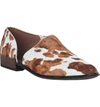 Otbt Women's Coyote Shoes - Medium Width In Calf Print In White