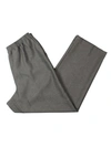 Alfred Dunner Womens Twill Office Wear Casual Pants In Grey