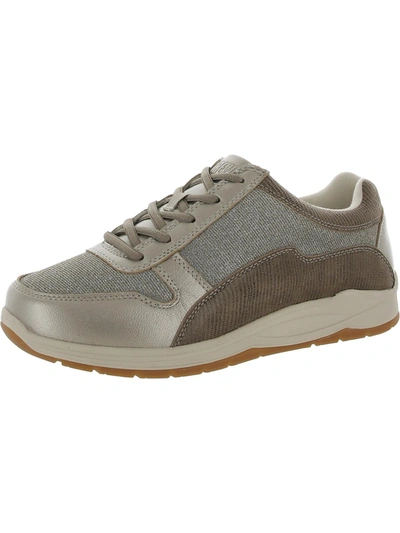 Drew Tuscany Womens Metallic Athletic Shoes In Silver