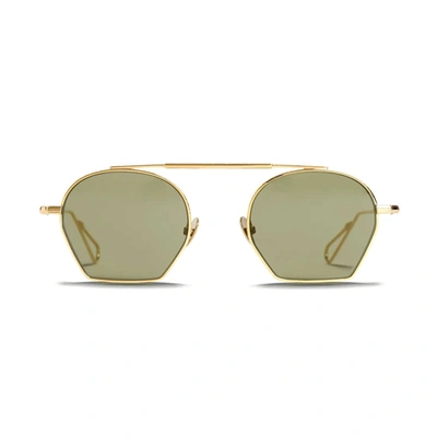 Ahlem Chaillot Champagne Sunglasses In Oro