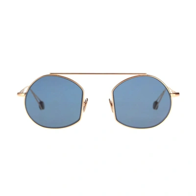 Ahlem Victoires Rose Gold Sunglasses In Oro