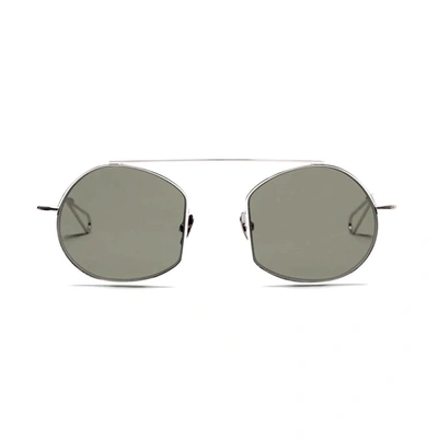 Ahlem Victoires White Gold Sunglasses In Argento
