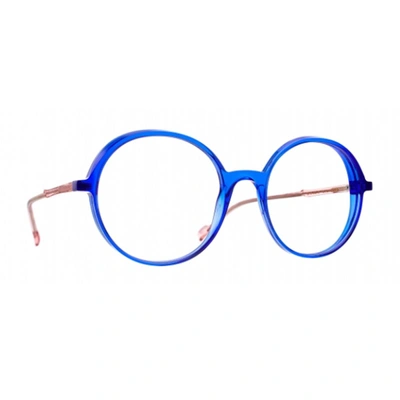 Blush By Caroline Abram Candy Eyeglasses In Blue