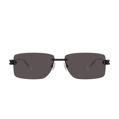 Bottega Veneta Bv1126s 001 Sunglasses In Nero
