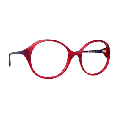 Caroline Abram Amelie Glasses In Red