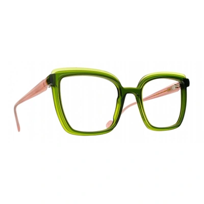 Caroline Abram Katia 268 Glasses In Verde