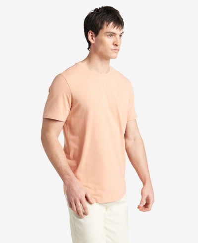 Kenneth Cole Men's Performance Crewneck T-shirt In Coral