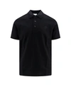 BURBERRY COTTON POLO SHIRT WITH EMBROIDERED LOGO