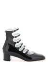 Carel 40mm Xena Patent Leather Mary Janes
