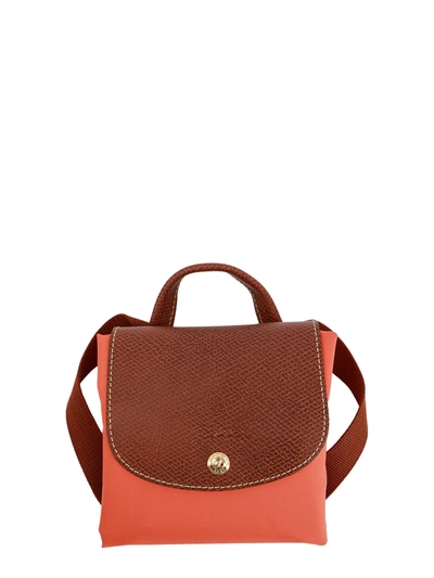 Longchamp Le Pliage Original Backpack In Orange