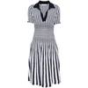 Antonino Valenti Dress In Blue/white