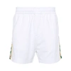 Casablanca Logo-embellished Jersey Shorts In White