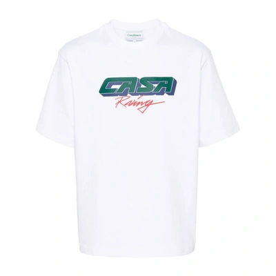 Casablanca Printed T-shirt In White