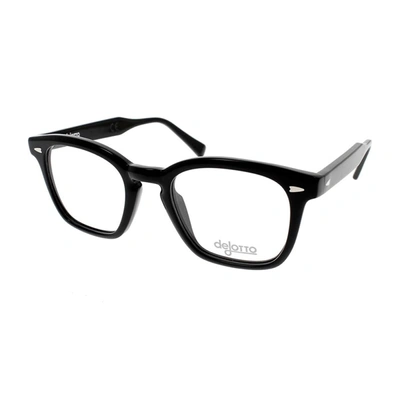 Delotto Dl33 Eyeglasses In Black