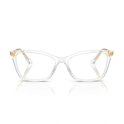 Dolce & Gabbana Dg3347 Sicilian Taste Eyeglasses In White