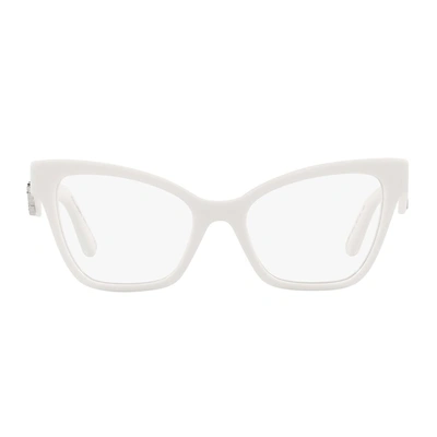 Dolce & Gabbana Dg3369 Dg Barocco Eyeglasses In White