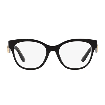 Dolce & Gabbana Dg3371 Dg Barocco Eyeglasses In Black