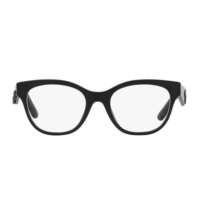Dolce & Gabbana Dg3371 Dg Barocco Eyeglasses In 501 Black