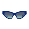 Dolce & Gabbana Dolce And Gabbana Azure Gradient Cat Eye Ladies Sunglasses Dg4439 311945 55