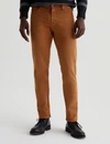 Ag Tellis Modern Slim In Caramel In Brown