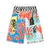 Charles Jeffrey Loverboy Jeans-shorts Mit Print-mix In White