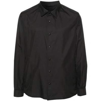 Eraldo Lightweight Shell Shirt In Black
